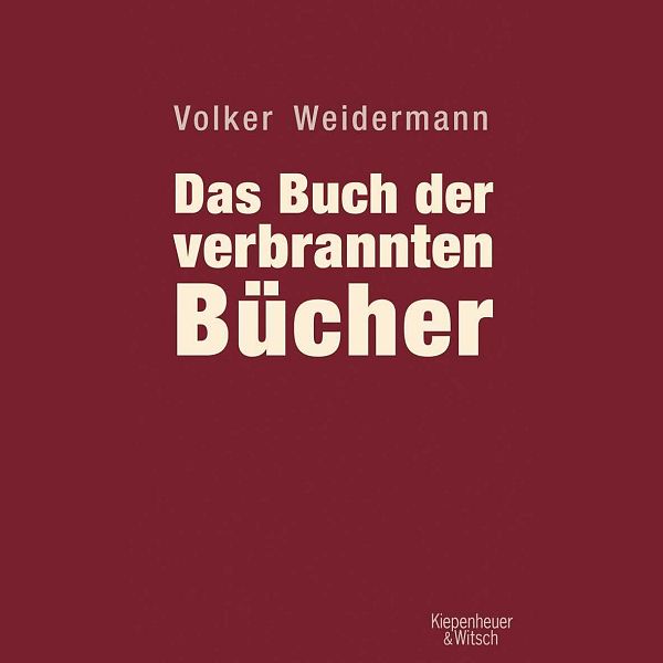 Das Buch der verbrannten Bücher