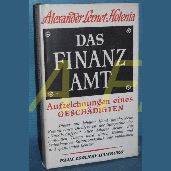 Das Finanzamt - Zsolnay 1955