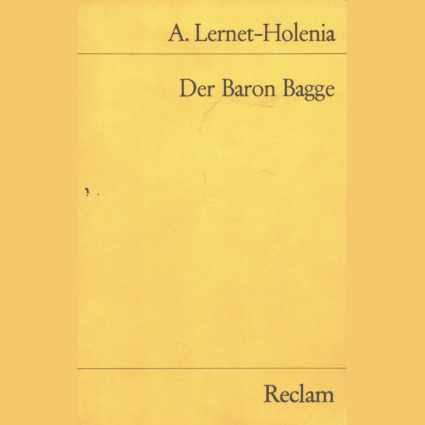 Der Baron Bagge - Reclam 1974