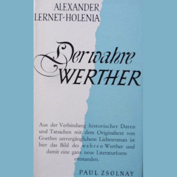 Der wahre Werther - Zsolnay 1959