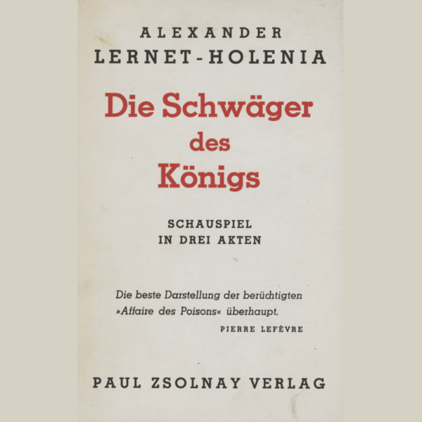 Die Schwäger des Königs - Zsolnay 1958