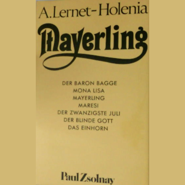 Mayerling - Zsolnay 1960 2 Augflage