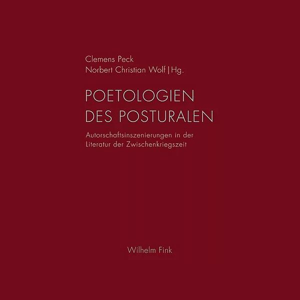 Poetologien des Posturalen - Wilhelm Fink 2017